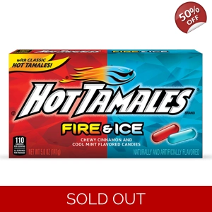 Hot Tamales Fire & Ice Theatre Box - 141g | American Candies
